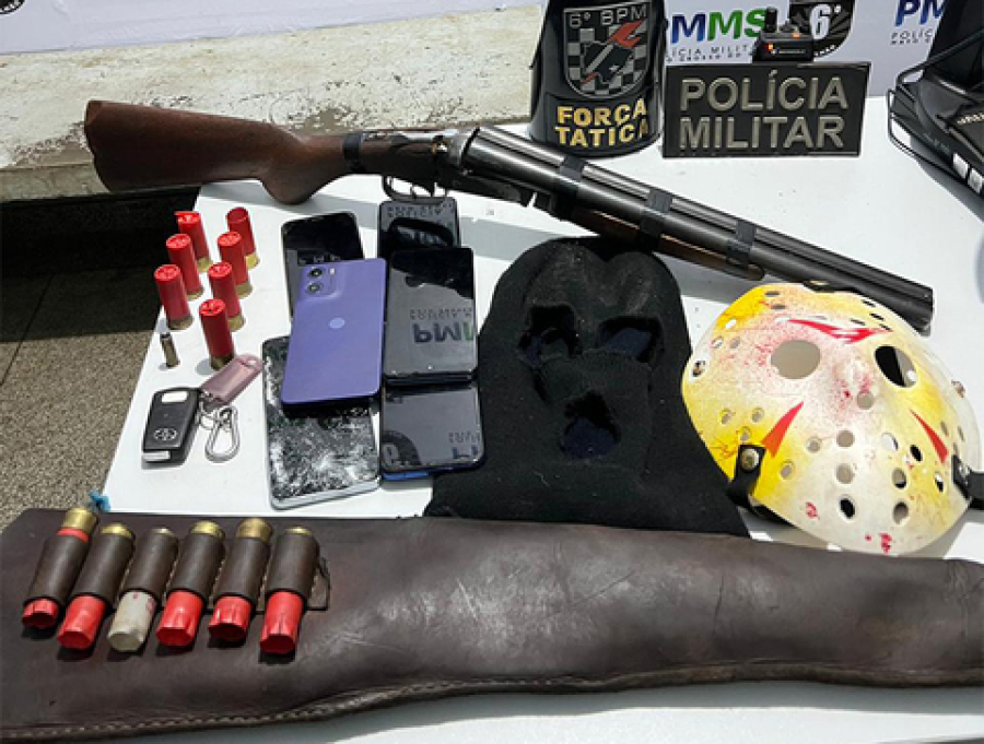 Homem mascarado tenta sequestrar crianças em Corumbá